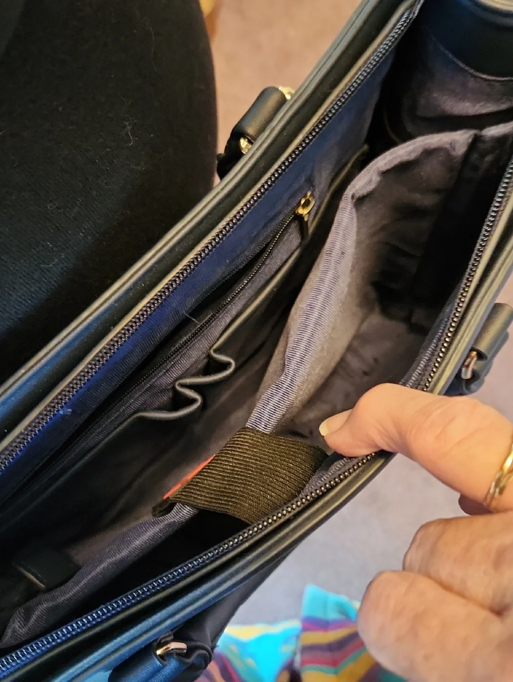 NUBILY Embossed Computer Bag